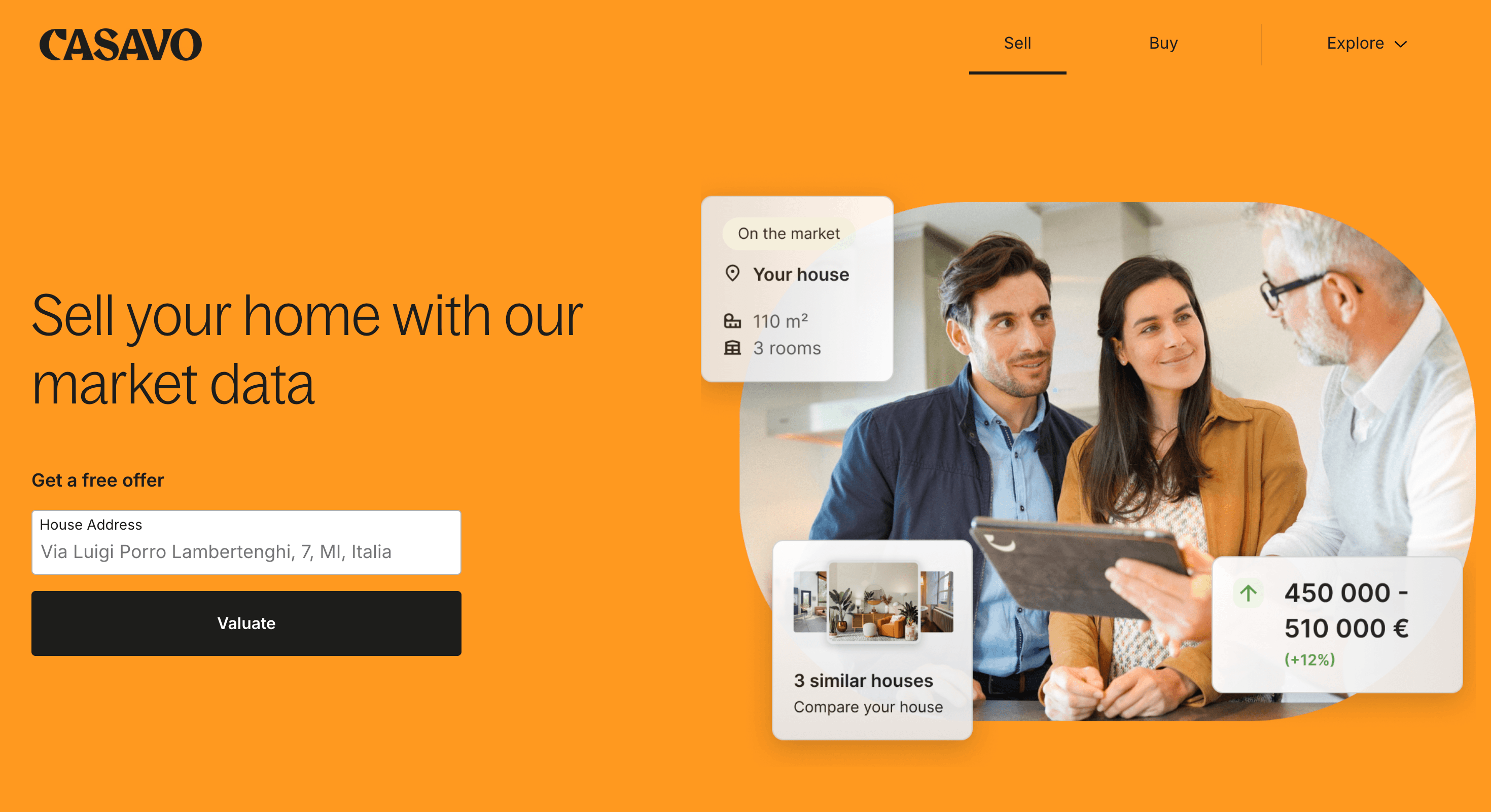 Casavo - Smart Home Buying Platform